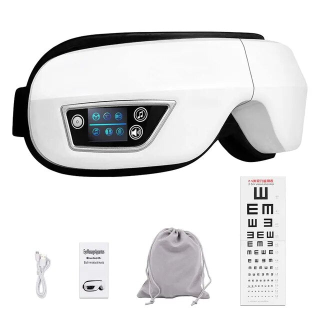 Lunero Eindhoven™ 6D EyeMassager | Slimme Airbag Trillingen Oogzorg