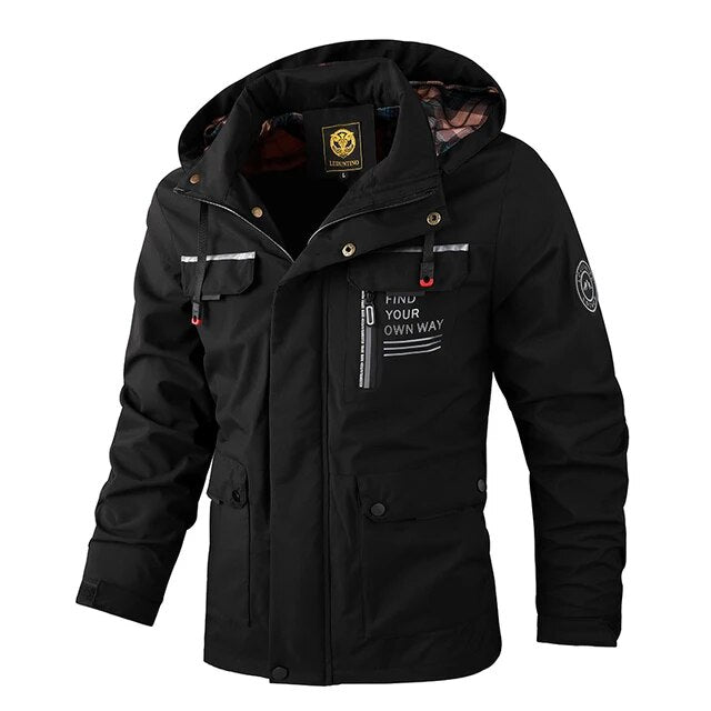 Lunero Eindhoven™ Winterparka met Fleecevoering | Winddicht jack met capuchon