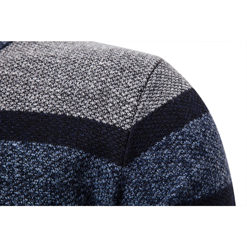 Lunero Eindhoven™ Nolan Wintervest | Gestreept slimfit vest