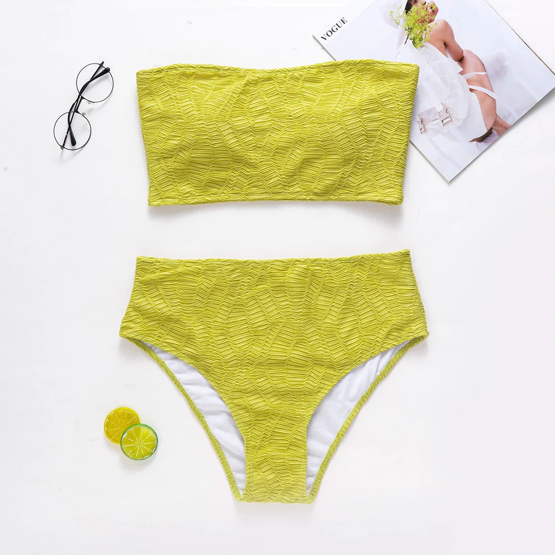 Lunero Eindhoven™ Trisha Plus-Size Bikini | Trendy & Comfortabel