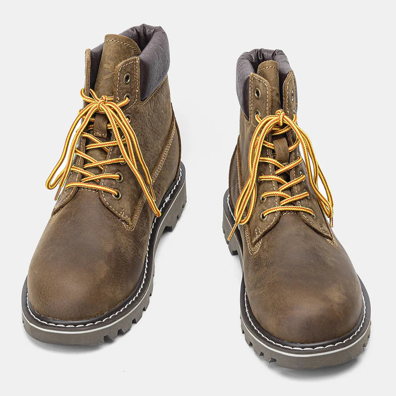 Lunero Eindhoven™ Leren Winterschoenen | Echte winterwarmers