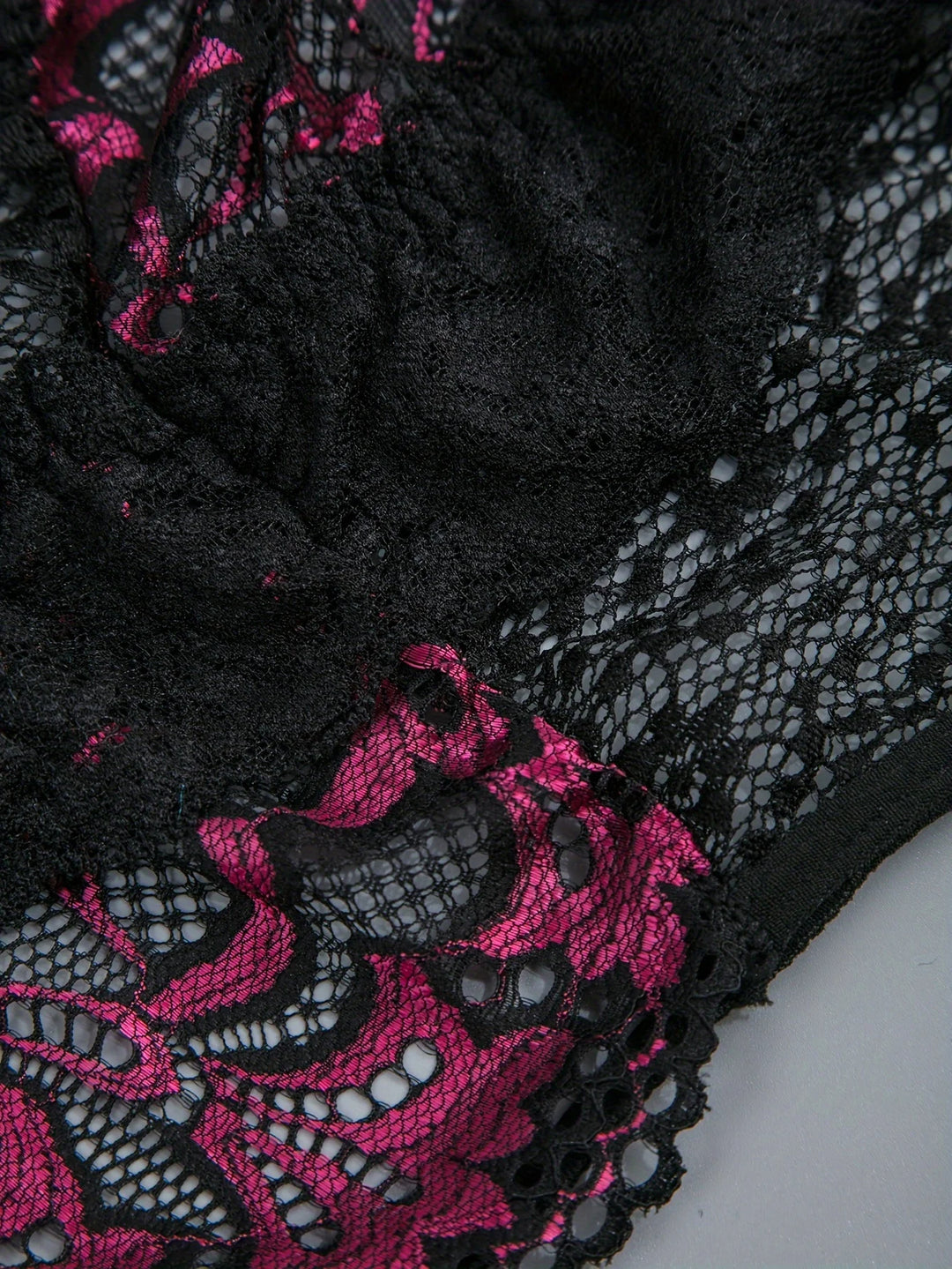 Lunero Eindhoven™ Amber Plus-Size Bodysuit | Sensueel & Transparant