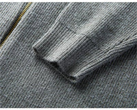 Lunero Eindhoven™ AutumnKnit Vest | Slimfit vest met ritssluiting