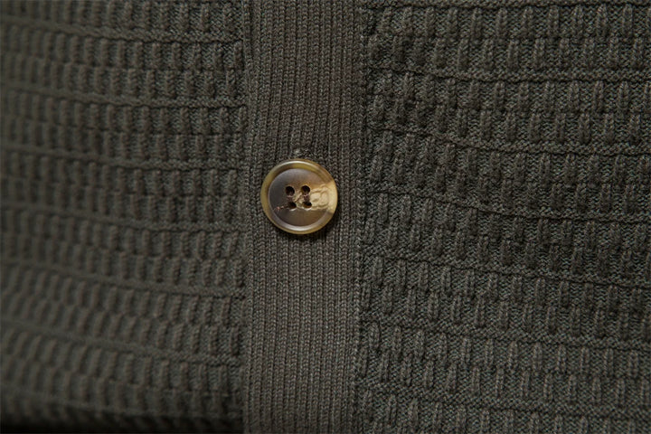 Lunero Eindhoven™ Knoopvest | Warm wintervest van 100% katoen