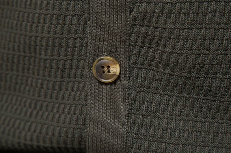 Lunero Eindhoven™ Knoopvest | Warm wintervest van 100% katoen