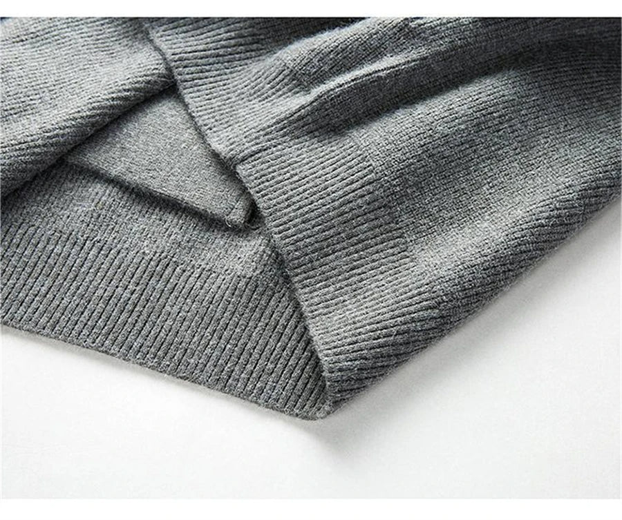 Lunero Eindhoven™ AutumnKnit Vest | Slimfit vest met ritssluiting