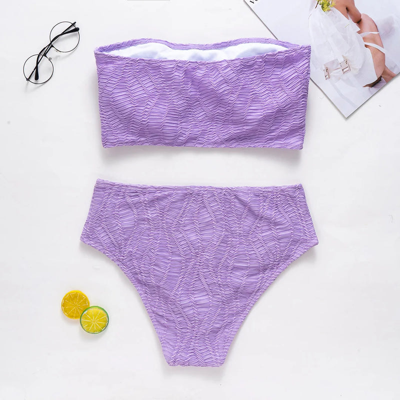 Lunero Eindhoven™ Trisha Plus-Size Bikini | Trendy & Comfortabel