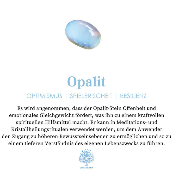 Halsketting met Kruis van Natuurlijke Edelstenen - Seraphina