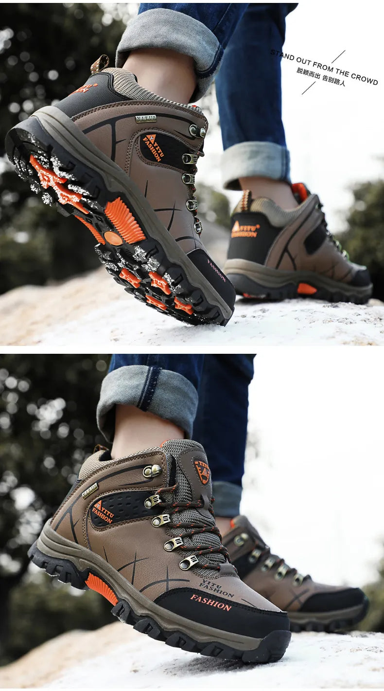 Lunero Eindhoven™ Snow Sneakers | Warme kicks voor elk terrein