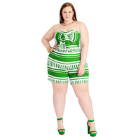 Lunero Eindhoven™ Anna Plus Size Playsuit | Strapless & Sexy