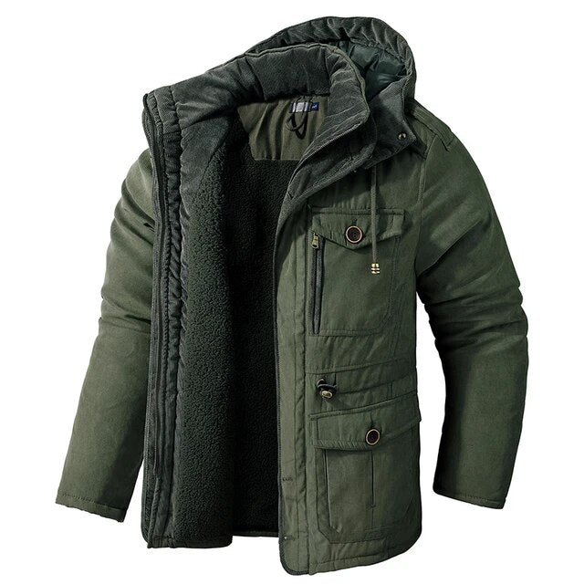 Lunero Eindhoven™ militaire parka | Een coole jas met een warme en gezellige voering