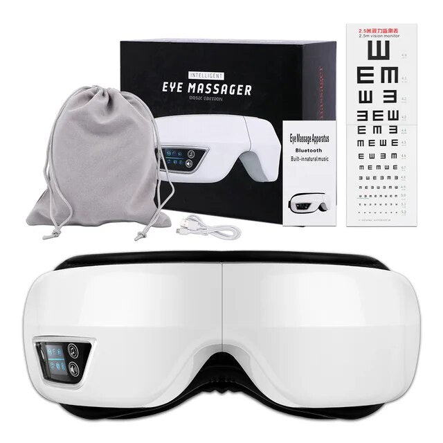 Lunero Eindhoven™ 6D EyeMassager | Slimme Airbag Trillingen Oogzorg