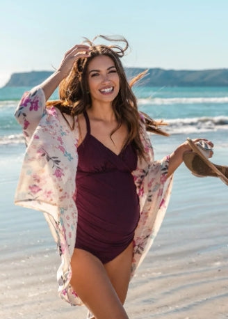 Lunero Eindhoven™ Khloe Zwangerschapstankini | Sexy & Levendig