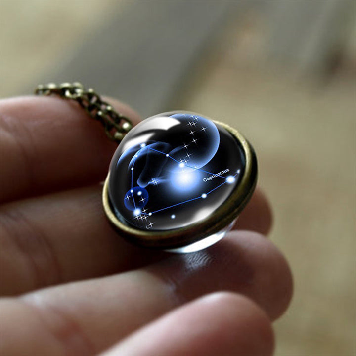 Glazen 12 Sterrenbeeld Beschermende Hanger - Sofia