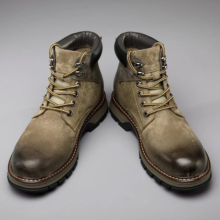 Lunero Eindhoven™ Leren Winterschoenen | Echte winterwarmers