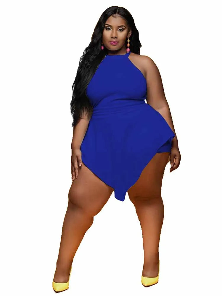 Lunero Eindhoven™ Aletta Plus Size Playsuit | Sexy & Trendy