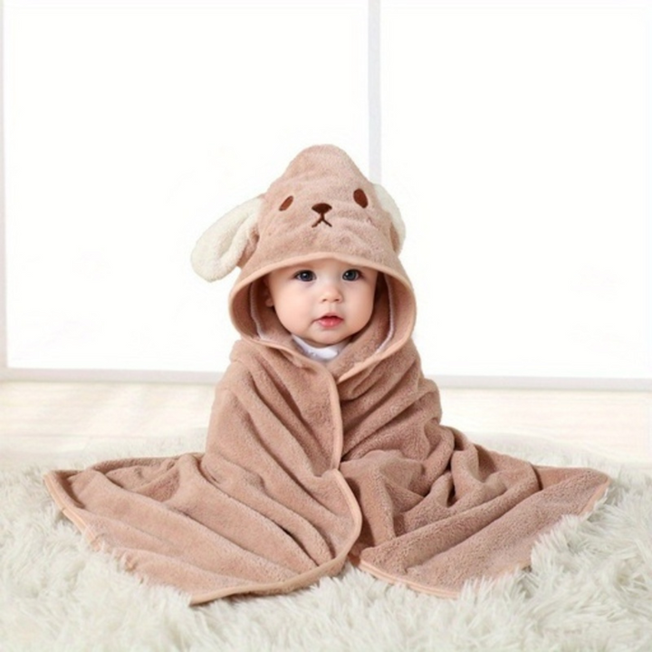 Knuffelzachte Badcape met Capuchon – Droogt Snel & Houdt Warm