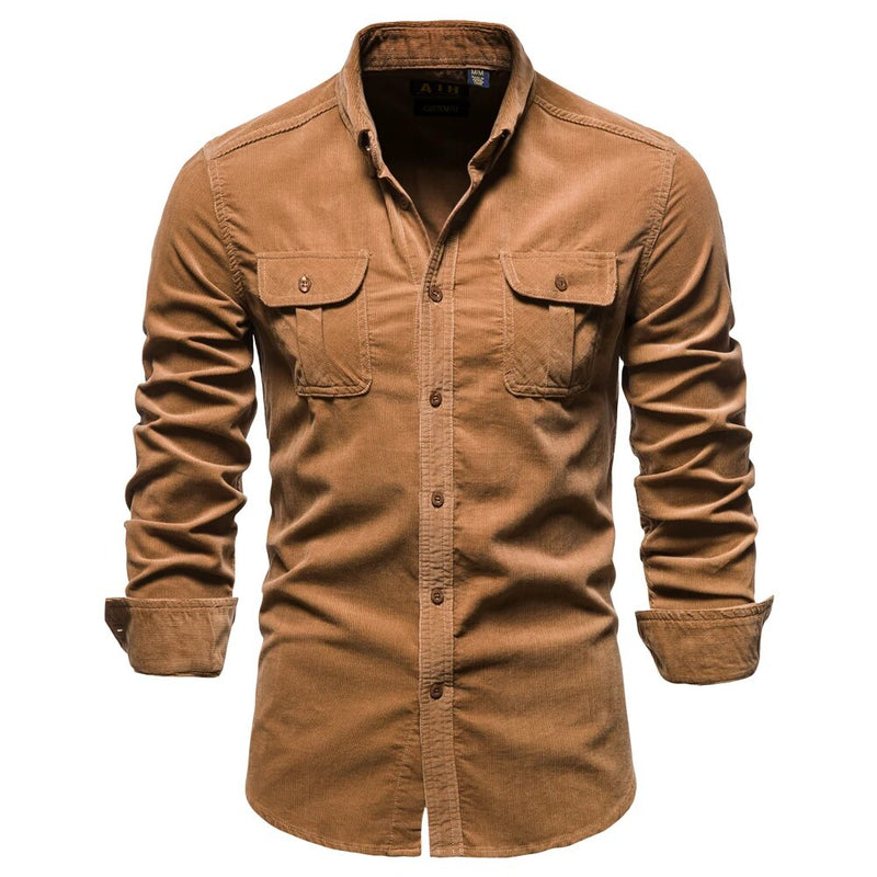 Lunero Eindhoven™ Casual Overhemd | Casual corduroy overhemd voor elk moment