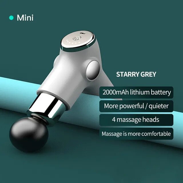 Lunero Eindhoven™ Massage Gun | Draagbaar pistoolvibratie-massageapparaat