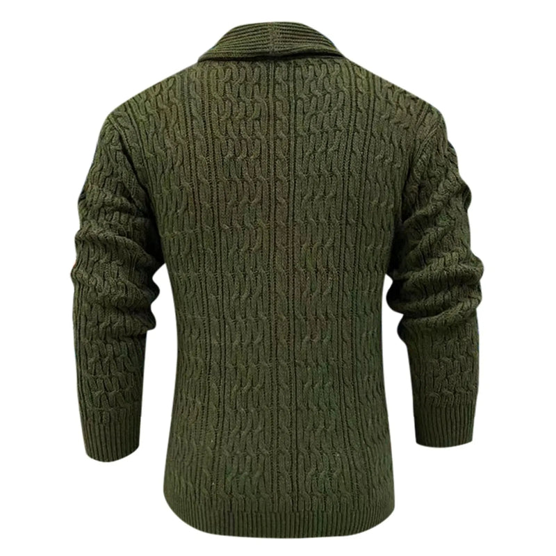 Lunero Eindhoven™ CottonButton Vest | Oversized warm vest