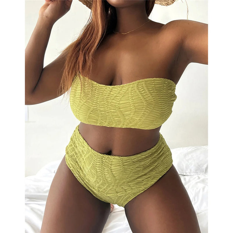 Lunero Eindhoven™ Trisha Plus-Size Bikini | Trendy & Comfortabel