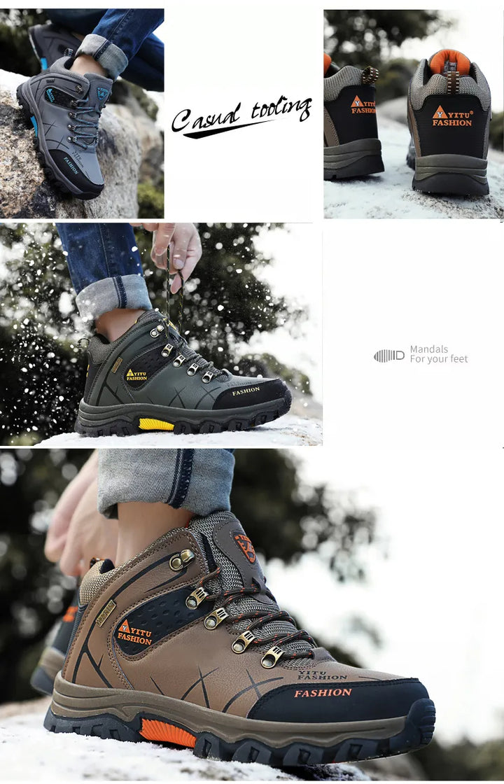 Lunero Eindhoven™ Snow Sneakers | Warme kicks voor elk terrein