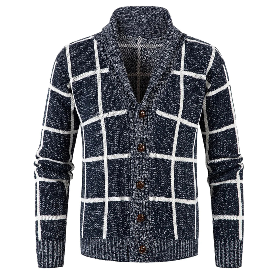 Lunero Eindhoven™ Jip Gebreid Vest | Trendy geruit vest voor elke gelegenheid