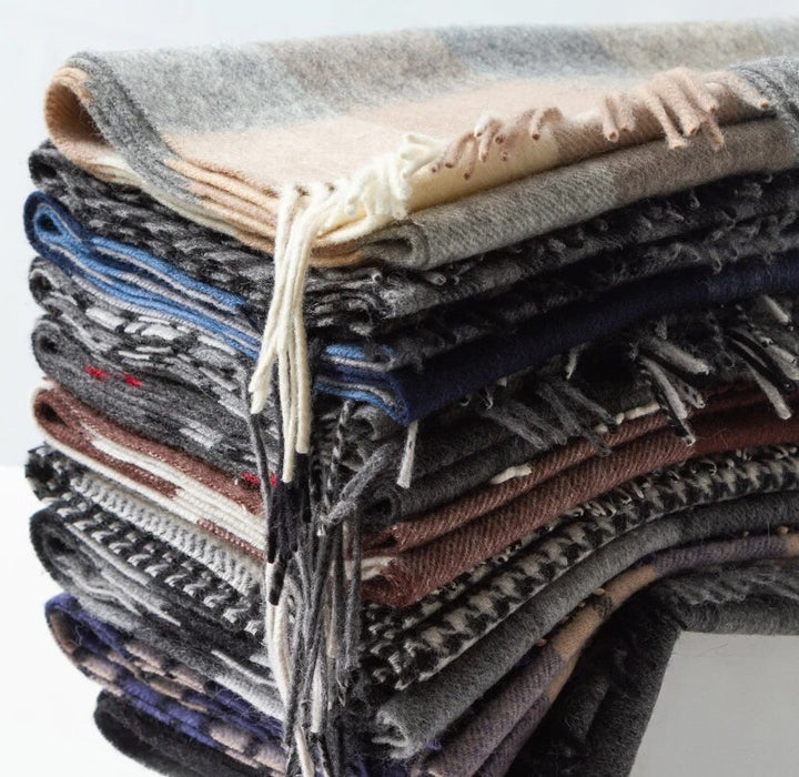 Lunero Eindhoven™ Luxe Wollen Sjaal | Luxe en warme sjaal