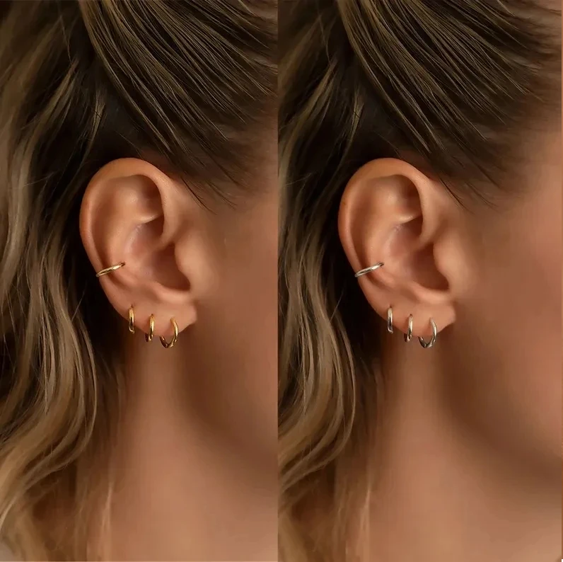 Verfijnde Hoepeloorbellen - Sophia