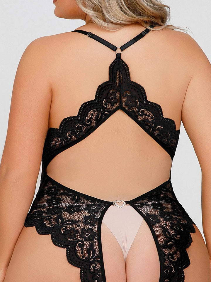 Lunero Eindhoven™ Suze Plus-Size Lingerieset | Open & Verleidelijk