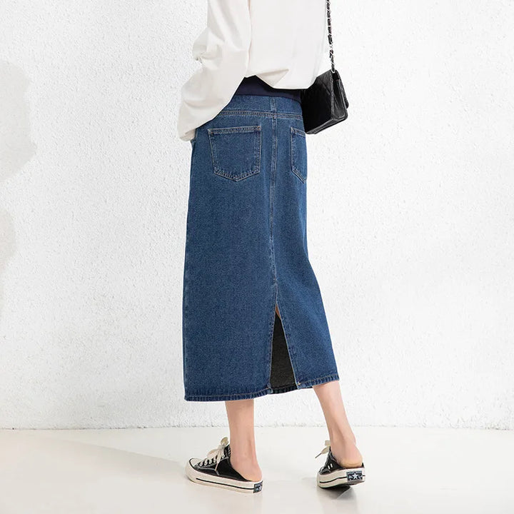 Lunero Eindhoven™ Sabrina Zwangerschapsrok | Lang & Trendy