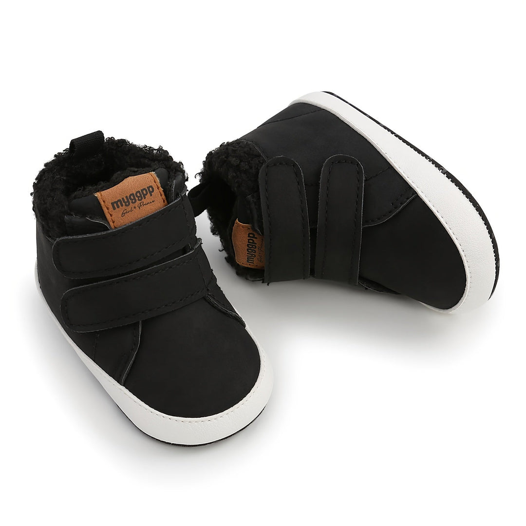 Warme Babyboots Noor met Klittenband – Klaar voor Elke Winterdag!