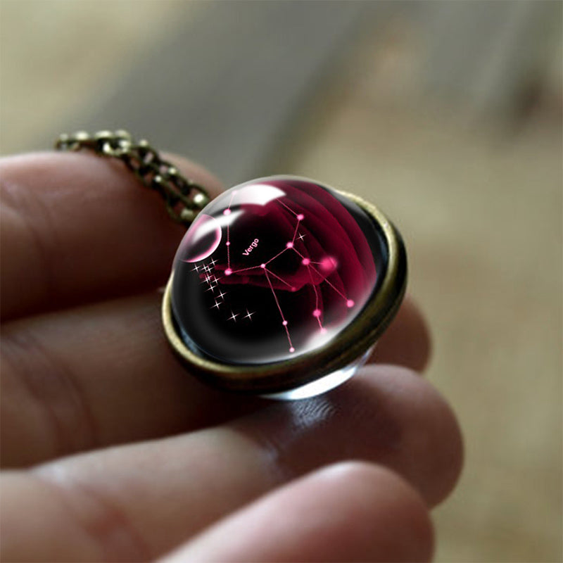 Glazen 12 Sterrenbeeld Beschermende Hanger - Sofia