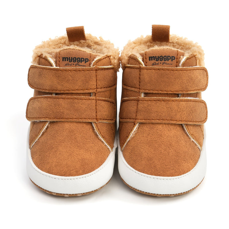 Warme Babyboots Noor met Klittenband – Klaar voor Elke Winterdag!