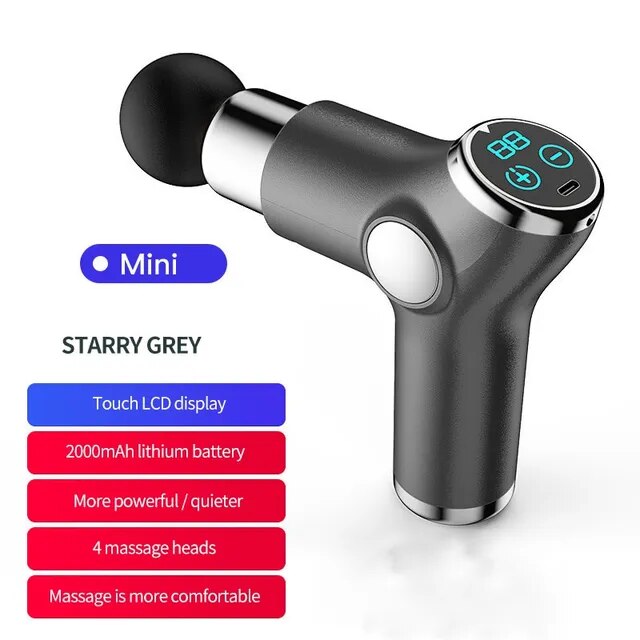 Lunero Eindhoven™ Massage Gun | Draagbaar pistoolvibratie-massageapparaat