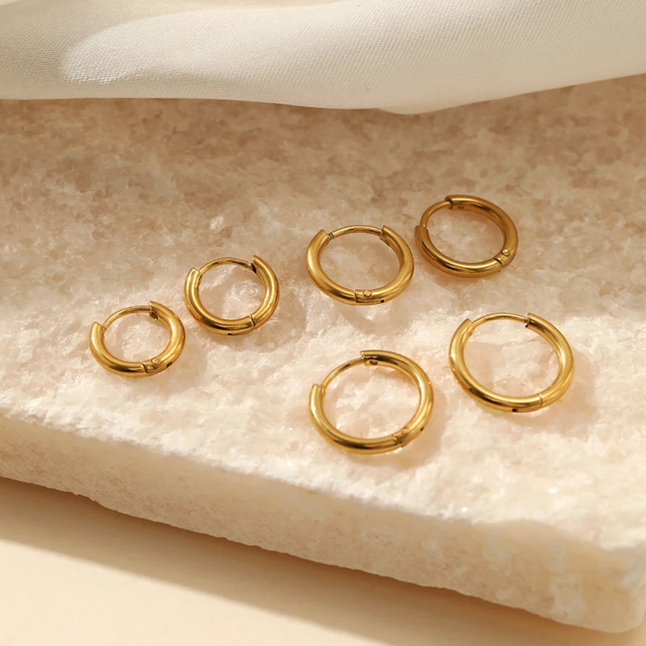 Verfijnde Hoepeloorbellen - Sophia