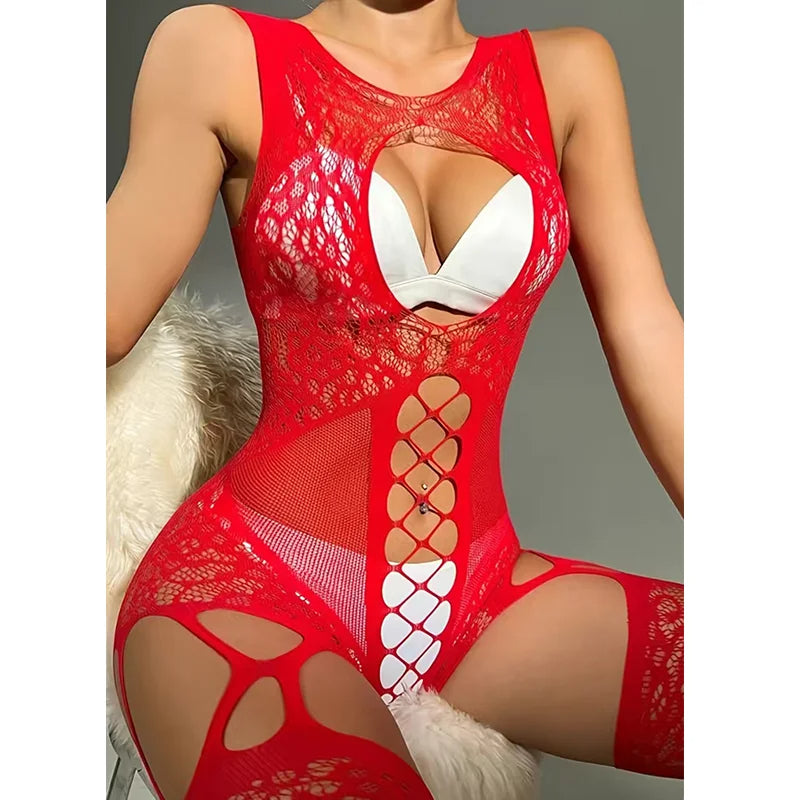 Lunero Eindhoven™ Tessa Plus-Size Lingerieset | Open & Sexy