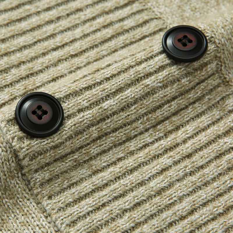 Lunero Eindhoven™ Bastiaan Slimfit Vest | Comfy gebreid vest