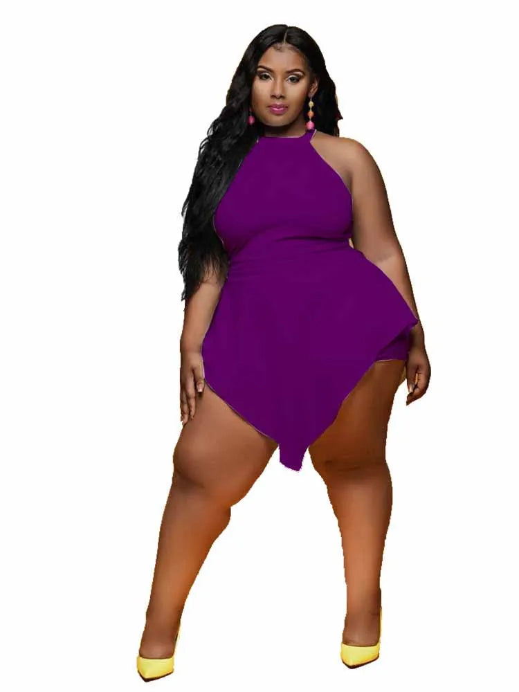 Lunero Eindhoven™ Aletta Plus Size Playsuit | Sexy & Trendy