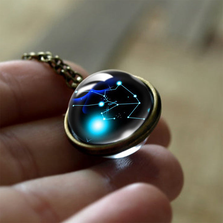 Glazen 12 Sterrenbeeld Beschermende Hanger - Sofia