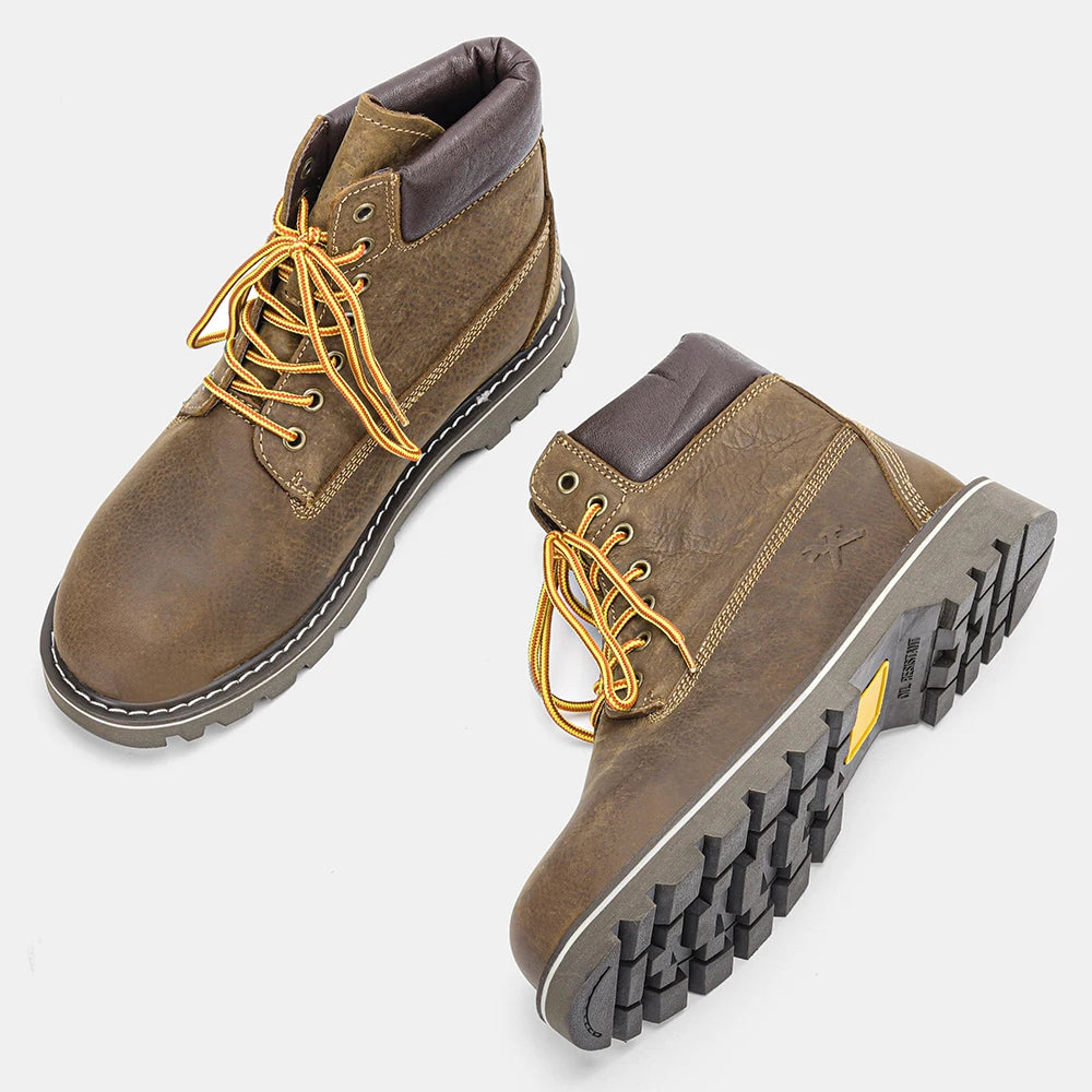 Lunero Eindhoven™ Leren Winterschoenen | Echte winterwarmers