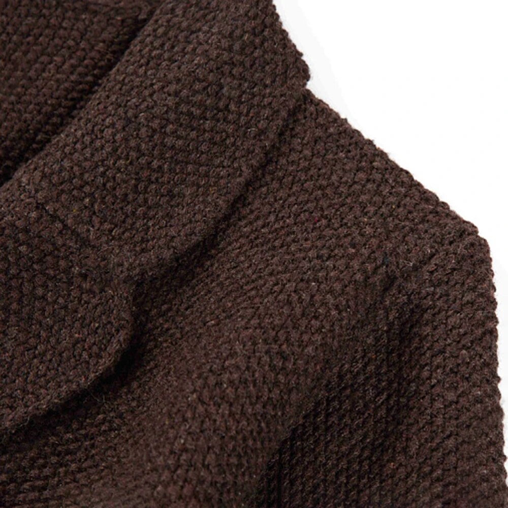 Lunero Eindhoven™ Sweatercoat | Casual gebreid vest