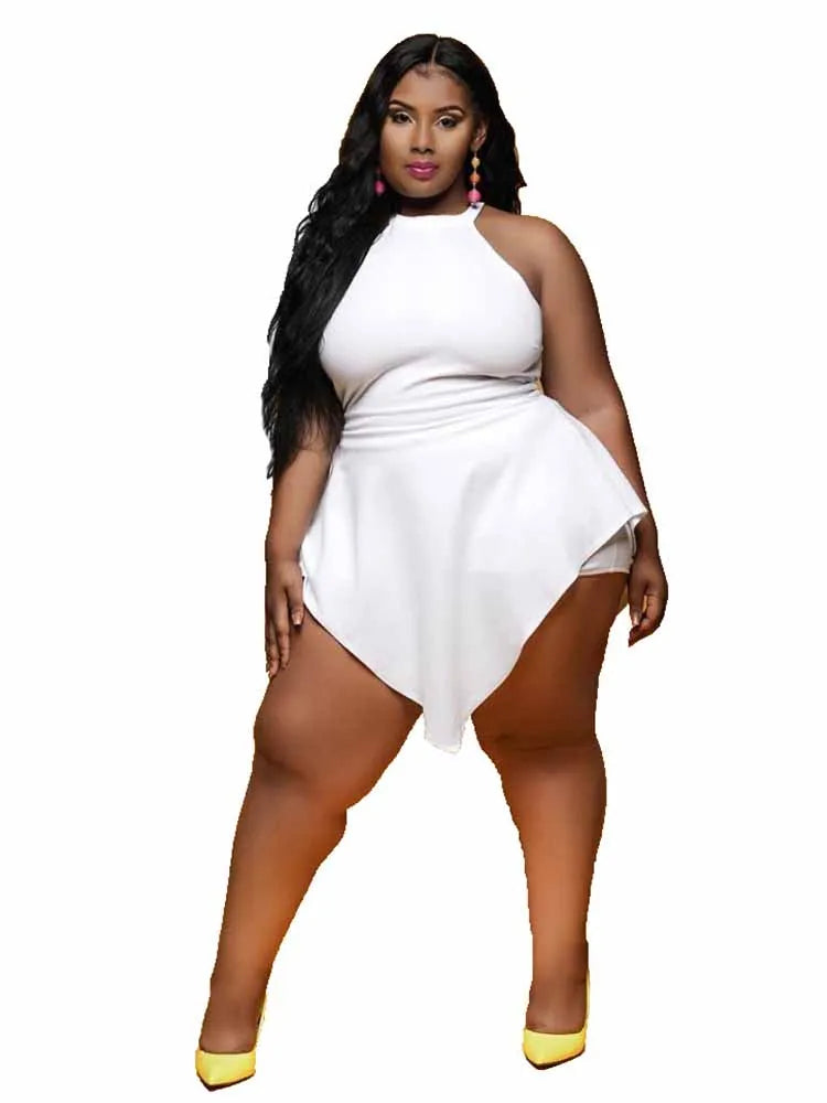 Lunero Eindhoven™ Aletta Plus Size Playsuit | Sexy & Trendy