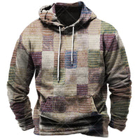 Lunero Eindhoven™ 3D Plaid Hoodie | Urban Vibes oversized trui