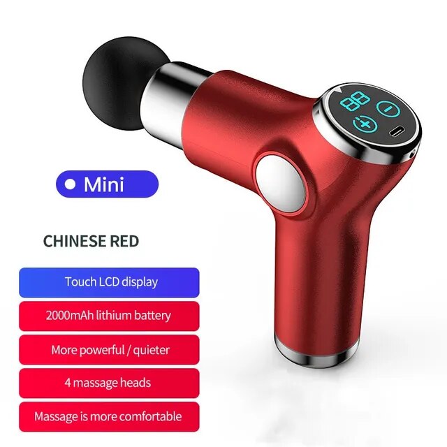 Lunero Eindhoven™ Massage Gun | Draagbaar pistoolvibratie-massageapparaat