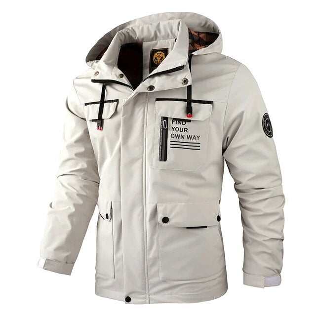 Lunero Eindhoven™ Winterparka met Fleecevoering | Winddicht jack met capuchon