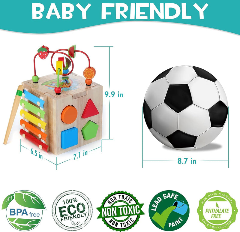 8-in-1 Montessori Speelkubus – Cubbi