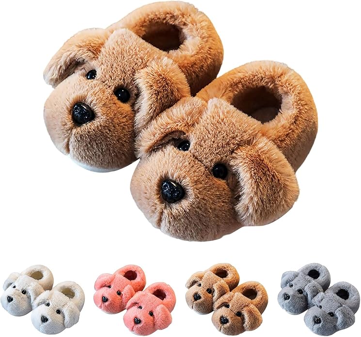 Kinder Pantoffels met Puppydesign – PuppyPaws