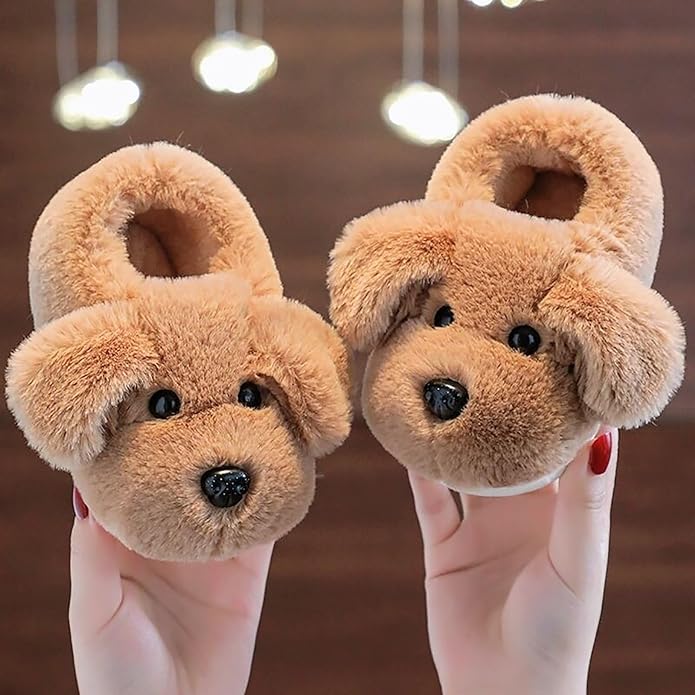 Kinder Pantoffels met Puppydesign – PuppyPaws
