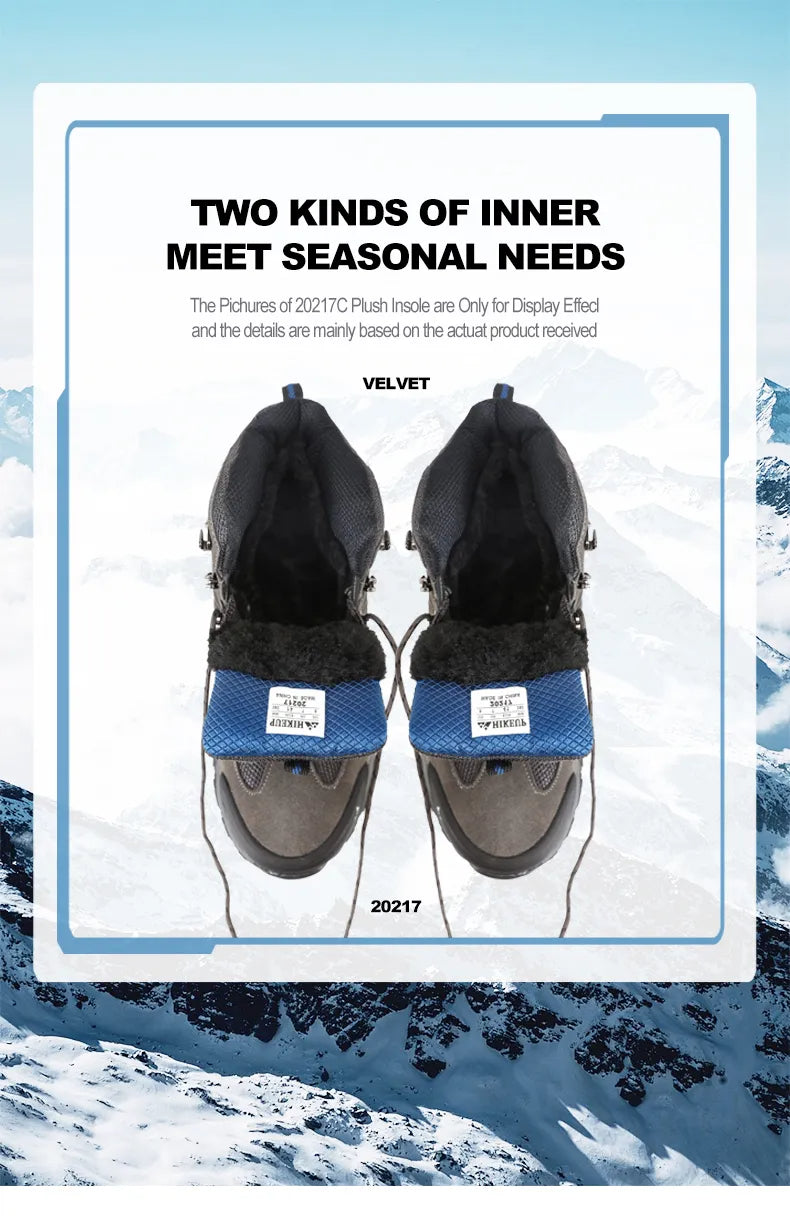 Lunero Eindhoven™ Wandelschoenen | Waterdichte stoere wandelschoenen